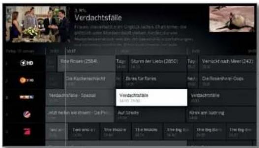 LOEWE Bild 2.55 OLED - Premium EPG Services activeren - 1
