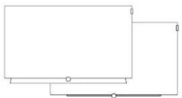 LOEWE Bild 2.55 OLED - Manieren van plaatsen (bild 7.77/bild 7.65/bild 7.55) - 2
