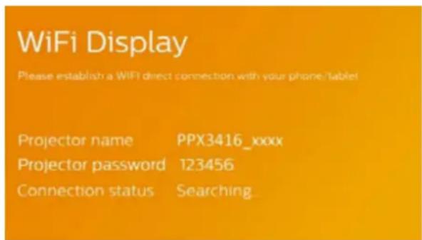 PHILIPS PicoPix 3417W - Opmerking - 3