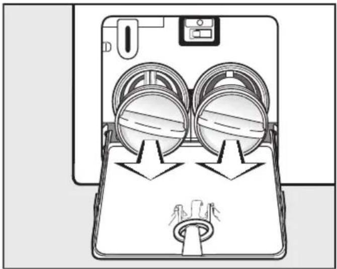 MIELE WDD330 WPS SpeedCare 1400 - Water opvangen - 2