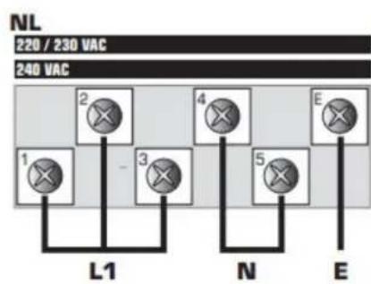 BERTAZZONI MAS905IMFESNET - Typeplaatje - 1