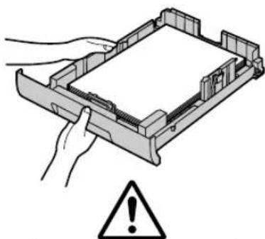 PANASONIC KX-MB2030NL - Waarschuwing voor de papierinvoerlade - 2