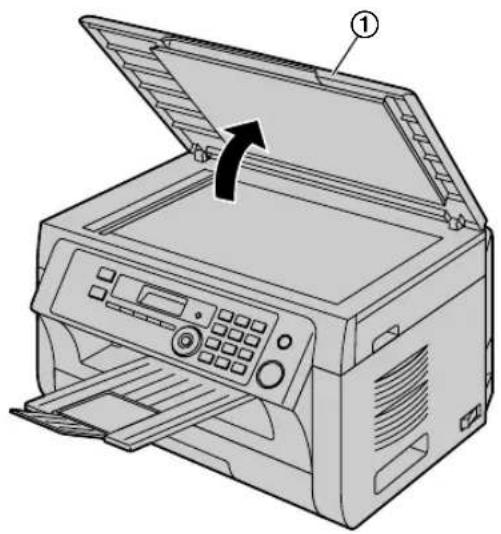 PANASONIC KX-MB2030NL - Witte platen en glasplaat - 1