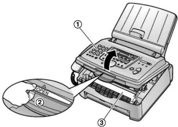 PANASONIC KX-FL611NL - Let op: - 1