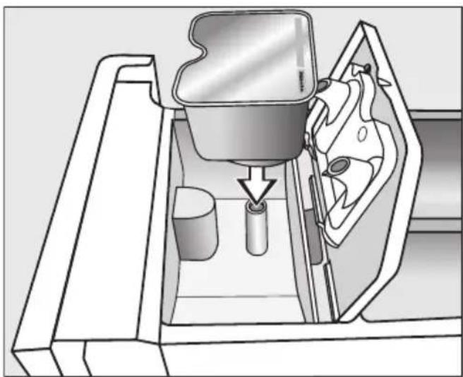 MIELE WWF 120 WCS - Capsule plaatsen - 2