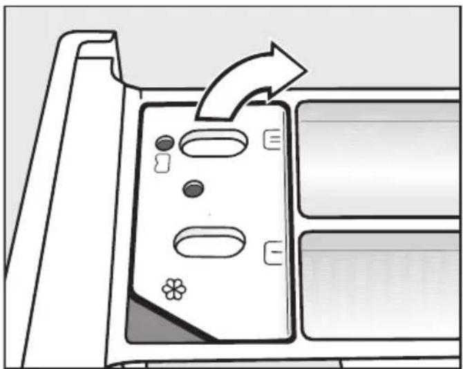 MIELE WWF 120 WCS - Capsule plaatsen - 1