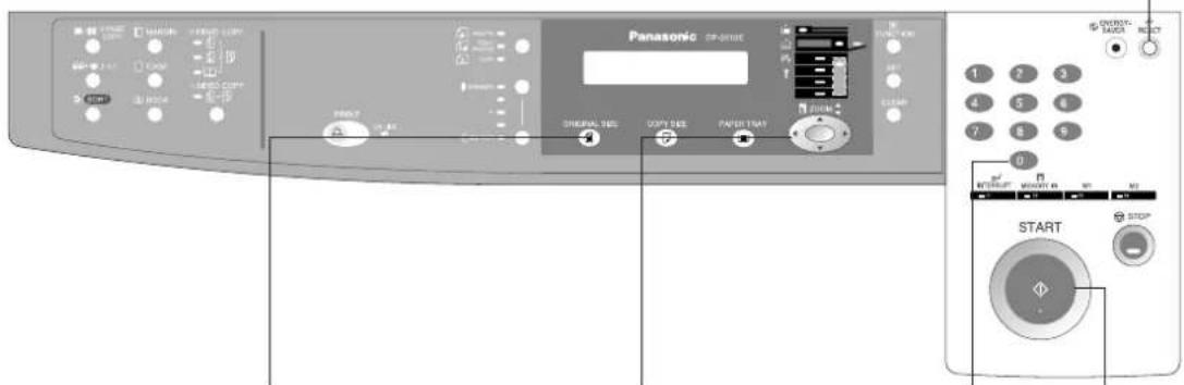 Panasonic CP-0100E START STOP