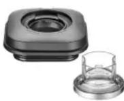 KITCHENAID Artisan High Performance Queen of Hearts - 2,6 L BPA-vrije mengbeker met markeringen - 1