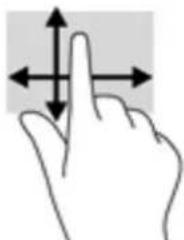 HP 14-cm0918nd - Schuiven met één vinger (alleen aanraakscherm) - 1