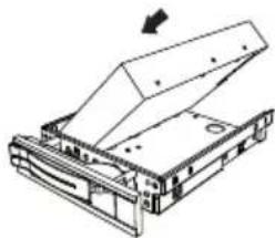 MEDION Erazer X66003 - Inbouwen van een 3,5" harde schijf in een 2,5/3,5" wisselslede. - 3