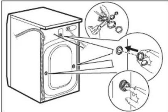 ZANUSSI ZWFROMA - PLAATSING EN WATERPAS ZETTEN - 4