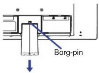 Borg-pin