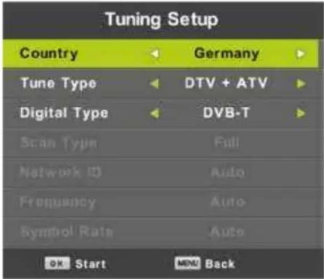 HKC 40F1-A2EU - Auto Tuning (automatich zoeken) - 1