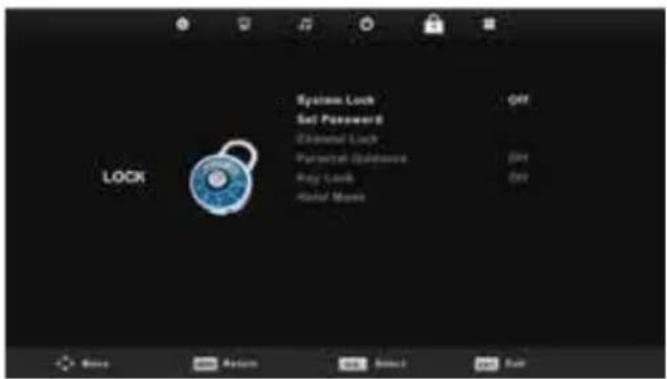 HKC 40F1-A2EU - Lock - 1
