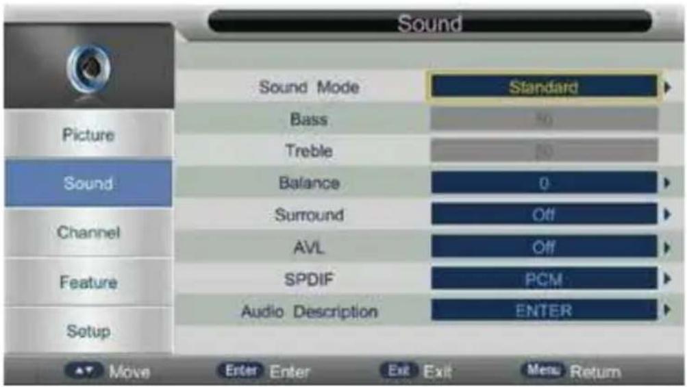 HKC 24C2NB - Sound (geluidsintellingen) - 1