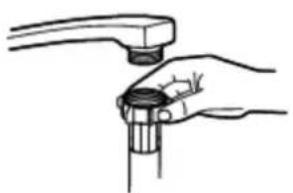 WLA 60DW520 - Watertoevoer en afvoer - 1
