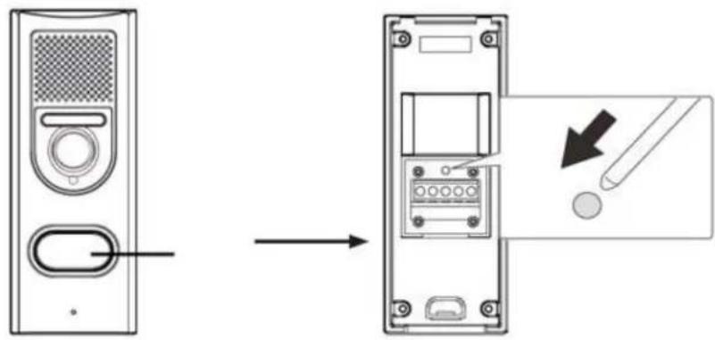 Doorsafe 4110 - Het opnieuw pairen van een deurbel met het scherm of het aanmelden van een extra deurbel op een scherm - 1