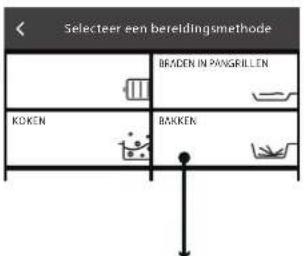 graph TD A["Selecteer een bereidingsmethode"] --> B["BRADEN IN PANGRILLEN"] A --> C["Baken"] A --> D["Baken"] A --> E["SOHEN"] A --> F["SOHEN"]