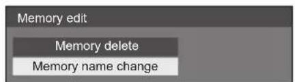PANASONIC TH-65SF2E - ■ Renaming profiles - 2