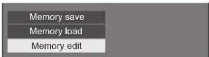 PANASONIC TH-65SF2E - ■ Renaming profiles - 1