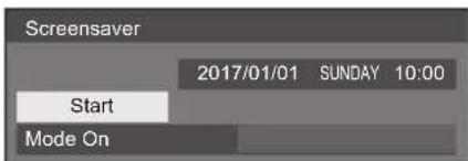 PANASONIC TH-65SF2E - To start Screensaver now - 1