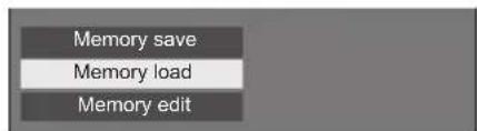 PANASONIC TH-65SF2E - Loading profiles - 1