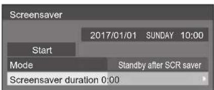 PANASONIC TH-65SF2E - To turn the power off after Screensaver - 1