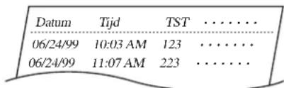 Datum Tijd TST ...... 06/24/99 10:03 AM 123 ...... 06/24/99 11:07 AM 223 ......