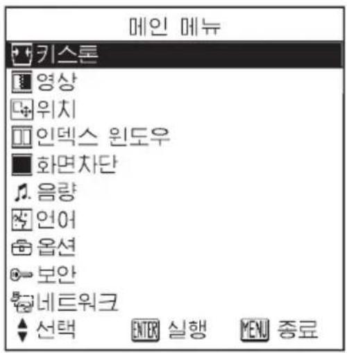 PANASONIC PT-LB20SEA - 메뉴작동안내 - 3