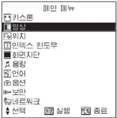 PANASONIC PT-LB20SEA - 메뉴작동안내 - 4