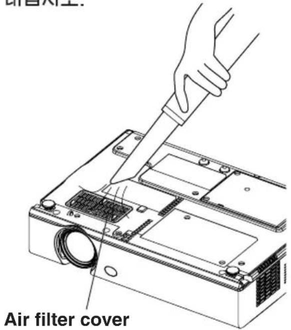 PANASONIC PT-LB20SEA - 청소 - 1