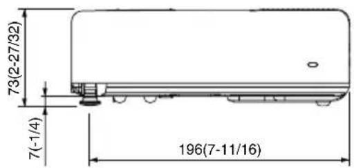 PANASONIC PT-LB20SEA - 치수 - 3