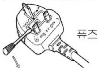 PANASONIC PT-LB20SEA - 중요: 몰드 플러그(영국사용자 전용) - 1
