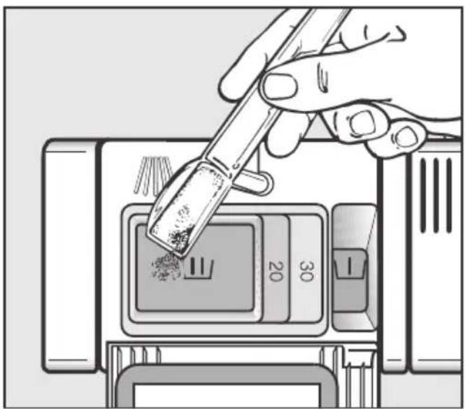 MIELE G 4910 SC BW - Doseringstips reinigingsmiddel - 2
