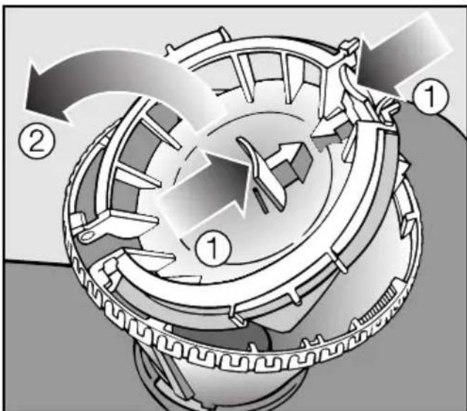 MIELE G 4910 SC BW - Zeven reinigen - 3