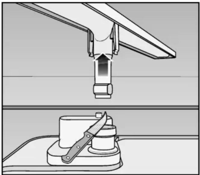 MIELE G 6000 SC BW - Beluchting van de waterafvoer - 1