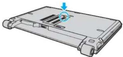 SONY Vaio VGN-TZ22MN - Replacing a Memory Module - 1