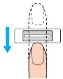 SONY Vaio VGN-TZ22MN - To enroll a fingerprint - 4