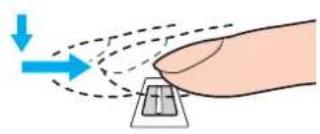 SONY Vaio VGN-TZ22MN - To enroll a fingerprint - 5