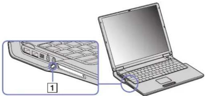 SONY Vaio PCG-Z1M - Een PC Card verwijderen - 1