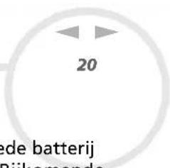 20 de batterij Rijkomende