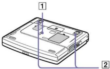 SONY Vaio PCG-FX601 - Achterkant - 4