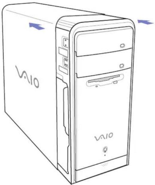 SONY Vaio PCV-RS602 - Geheugenmodules toevoegen of vervangen - 1