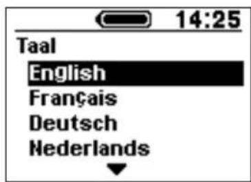 14:25 Taal Engels Frans Duits Nederlands