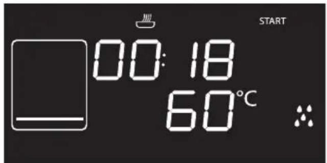 START 00:18 60°C
