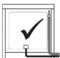 SMEG CPF9GMANLK - Aansluiting met rubberleiding - 1