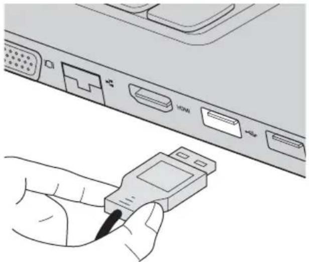 LENOVO N51-35 - USB-apparaten aansluiten - 1