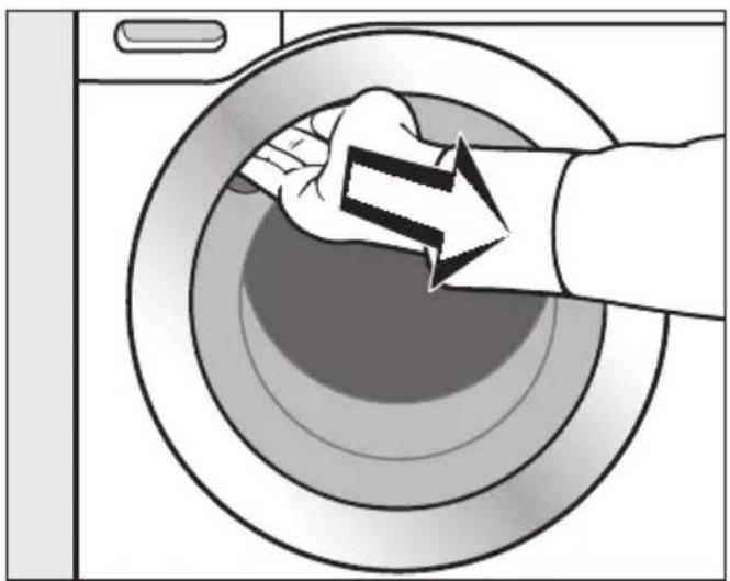 MIELE MIWED135WPS - Deur openen na afloop van het programma - 1