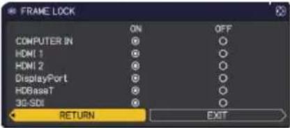 HITACHI MP-WU8801W - INPUT menu - 7