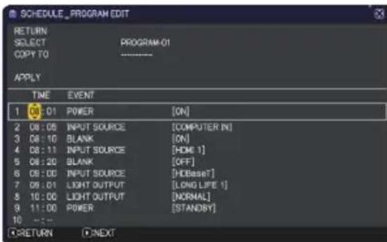 HITACHI MP-WU8801W - ■ How to activate (DATE AND TIME / SPECIFIC DATE) - 4
